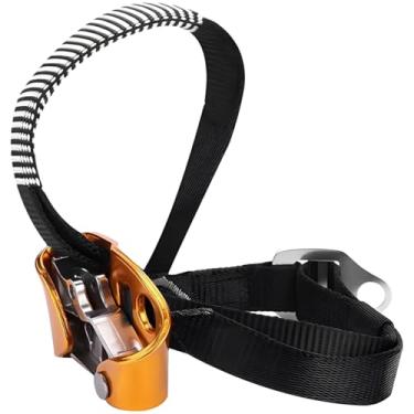 Imagem de LUMINFLY Ascensor do pé direito, liga de alumínio e magnésio, capacidade de 150 kg, suporta cordas de 8 a 12 mm, ideal para montanhismo, escalada, espeleologia
