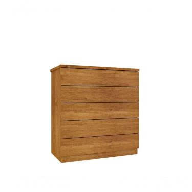 Imagem de Comoda Premium 5 Gavetas Tcil Cinamomo