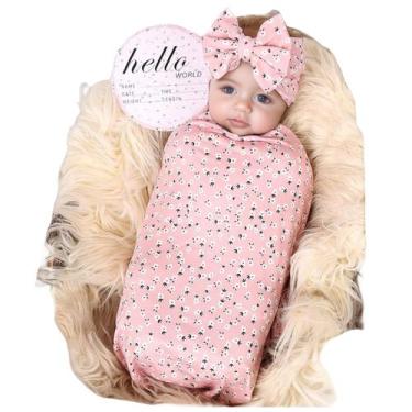 Imagem de Conjunto de bandanas para bebês Galabloomer Swaddle 80x32 cm