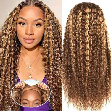 Imagem de Peruca Virginess Ombre Highlight Deep Wave 20" 180% de densidade