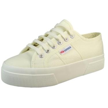 Imagem de Superga Tênis feminino plataforma 2740, Bege Natural-favorio, 39