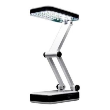 Imagem de Abajur Luminária De Mesa Dobrável 24 Led Recarregável Lh-666 - Lelong/