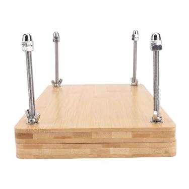 Imagem de KUIDAMOS Book Press Pasta Portátil Estável e Ajustável para Amostras de Plantas para Kit de Encadernação Leve e Compacto para Entusiastas de Encadernação Móvel Bambusoideae