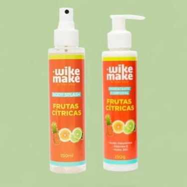 Imagem de Wike Make Frutas Cítricas Body Splash e Creme Corporal Hidratante com Ácido Hialurônico e Vitamina C, 150ml
