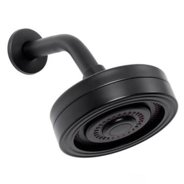 Imagem de Ducha Chuveiro Autolimpante Redondo de Parede Curto Cromado Inox 201 -