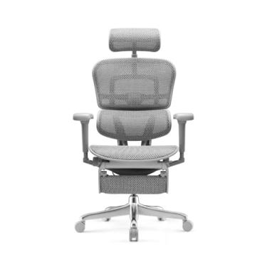 Imagem de Ergohuman Ultra Cadeira De Escritório Ergonômica com apoio de pés (CINZA)