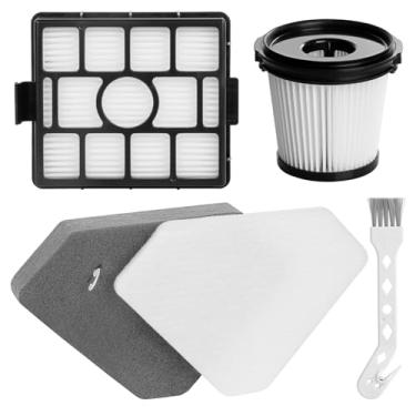 Imagem de Pacote com 3 BU3523 BU3521 BU3120 HEPA filtro de substituição compatível com aspirador de pó sem fio Shark Clean, leve, limpo e vazio, compare com a peça XPRFIW1000, XFBU3000