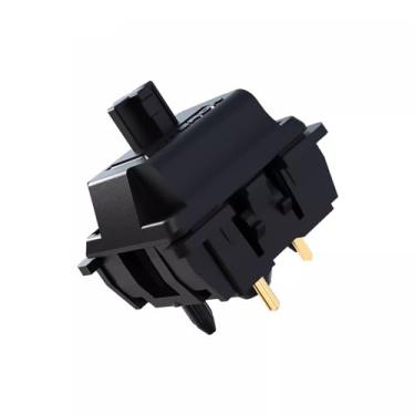 Imagem de Interruptores Gateron Oil King 3.0 para teclado mecânico, interruptores lineares pré-lubrificados de 5 pinos 55gf (36 peças, Oil King)