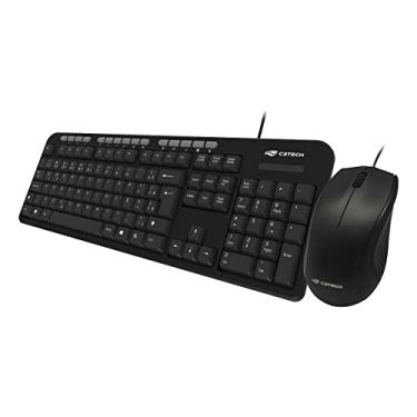 Imagem de Teclado + Mouse C3 Tech USB preto KT-100BK