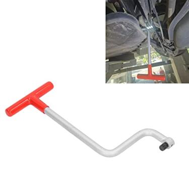 Imagem de Akozon Chave de alinhamento de roda, chave de alinhamento de roda de carro de alta resistência ferramenta de ajuste de bico do eixo traseiro universal para