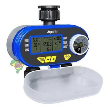 Imagem de Temporizador Automático Duplo 2 Saídas Eletrônico Irrigação