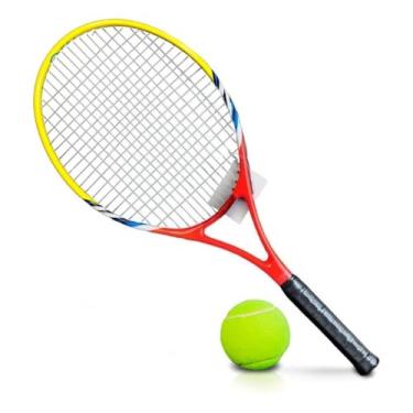 Imagem de Raquete De Tênis 27'' Com Bola E Bolsa De Transporte Vermelho raquete de tenis raquete tennis