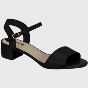 Imagem de Sandália Feminina Salto Bloco Slide Tira Larga Moleca 5259.805.9569-Feminino