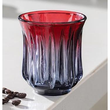 Imagem de Bincoo Copo de café expresso, copos de café com leite, copo para café expresso, bebida, água, uísque, suco, licores (preto-baga (200 ml))