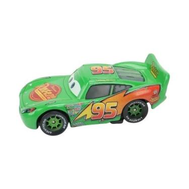 Imagem de Brinquedo Lightning McQueen Disney Pixar Cars 155 Metal Diecast Presen