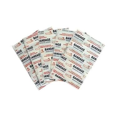 Imagem de Tiras De Bandagem Com Fecho Borboleta 100pcs Adesivo Não Adesivo Para 