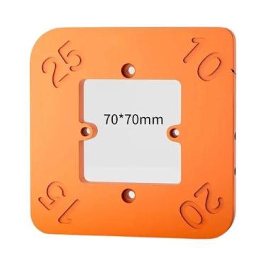 Imagem de Gabarito De Fresadora Para Madeira Com Raio De Curva ABS, Ferramenta R