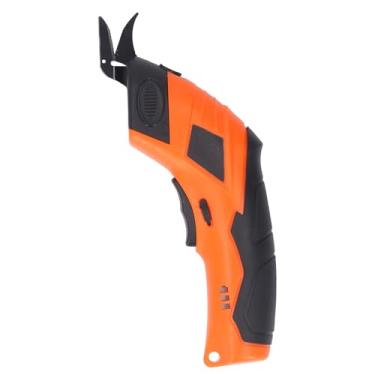 Imagem de Luocute Tesoura Elétrica Sem Fio, Cortador de Tecido Elétrico Alto Recarregável, para Tecido, Couro, Papelão, Artesanato, Alfaiataria