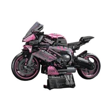 Imagem de Conjunto De Blocos De Montar De Motocicleta M1000RR 1:5 Para Adultos E