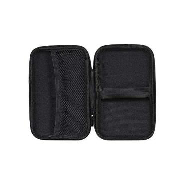 Imagem de aqxreight Estojo de Transporte para HDD de 2,5 Polegadas, Bolsa Protetora de EVA Rígido PU à Prova de Choque Com Alça de Segurança Elástica e Bolso de Malha, para Disco Rígido de 2,5