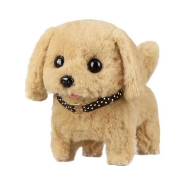 Imagem de Cachorrinho De Pelúcia Elétrico Com Som E Movimento, Brinquedo Eletrôn