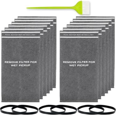 Imagem de Pacote com 12 sacos de filtro de vácuo CMXZVBE38737 para artesãos, compatíveis com aspiradores úmidos/secos de 2 a 7 litros e aspirador de pó Powerhead, peça nº 9-38737