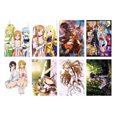 Imagem de Poster Swords Art Online Anime Art 42x29 cm 8 unidades/lote