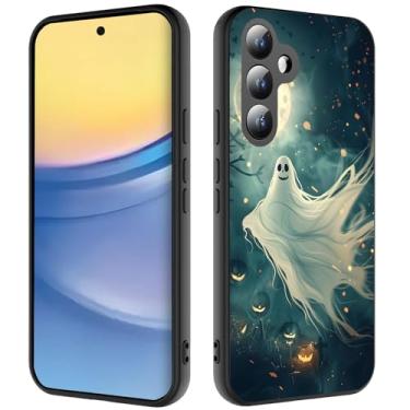 Imagem de VSHSEEOM Capa para Galaxy S25 FE, capa ultrafina de silicone líquido com proteção contra impactos, macia e resistente a arranhões, adequada para Samsung Galaxy S25 FE de 6,7 polegadas, fantasma de