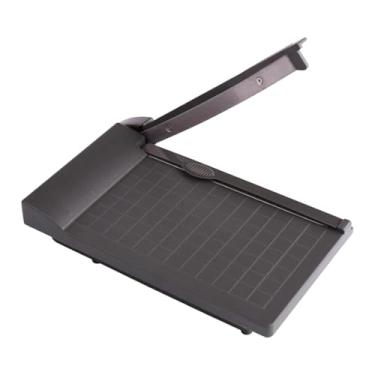 Imagem de KiBcsLic Cortador de Papel para Scrapbooking, Máquina de Corte com Capacidade para 3 Folhas, Guilhotina para Papel, Ideal para Escritório, Artesanato e Fotos, Cinza