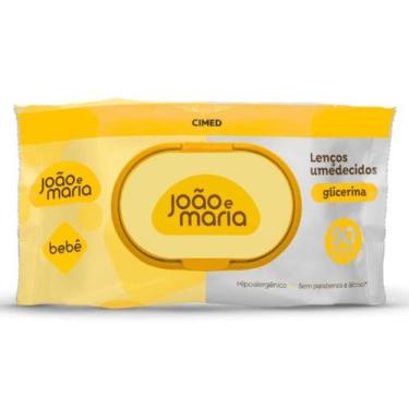 Imagem de Lenço Umedecido João e Maria com Fragrância Suave 90 Und - Cimed
