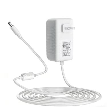 Imagem de Cabo de alimentação branco de 21 W para Echo Show 5 3ª geração versão 2023, Echo Show 1ª geração, Echo 1ª/2ª geração, carregador adaptador de energia