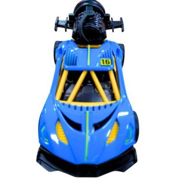 Imagem de Carrinho foguete esportivo sai vapor e fumaça LED metal race - MC five