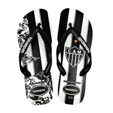 Imagem de Chinelo Havaianas® Atlético Mineiro Top Times Futebol Oficial-Unissex