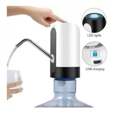 Imagem de Bomba Elétrica Filtro Bebedouro Galão D'Água Recarregável - JLB