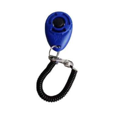 Imagem de Clicker De Treinamento Para Cães Com Pulseira Ajustável, Som De Plásti