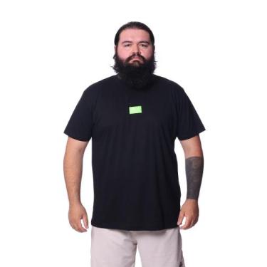 Imagem de Camiseta Plus Size Bali Hai Borracha Oriente, Preto, G2