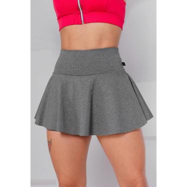 Imagem de Short Saia Babado Suplex Feminino Fitness Academia WOLFOX-Feminino