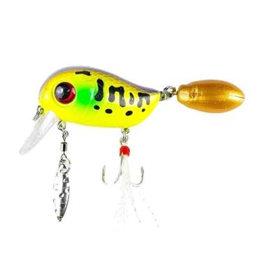 Imagem de Isca Artificial Crankbait 5g/8g para Pesca – Isca de Mergulho Raso para Robalo em Água Doce e Salgada(3.5cm/5g,6#)