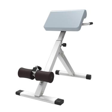 Imagem de Cadeira romana com altura ajustável banco de extensão traseira banco multifuncional Ab banco de treinamento de força de perna banco de hiperextensão para academia em casa capacidade máxima 120 kg