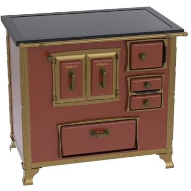 Imagem de Fogão a Lenha GII N 2 Renaissance Premium Tabaco Saida Esquerda