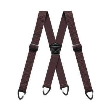 Imagem de Suspensórios Masculinos Reforçados Ajustáveis Com Elástico 4,0 Cm De L