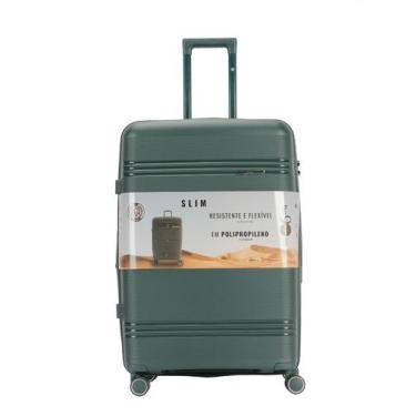 Imagem de Mala de Viagem Grande 32 kg Com Rodas duplas 360 Polipropileno Com cad