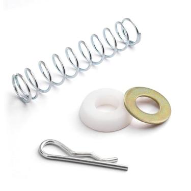 Imagem de Yidcidu Kit de mola de bucha de articulação de alavanca de câmbio de transmissão, mola de bucha de eixo transversal de coluna de direção, kit de reparo de clipe de pino de arruela de veículo