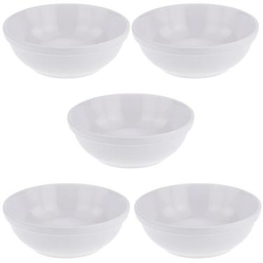 Imagem de Kit Cinco Tigela Empilhável de Melamina ø 12 x 4,4cm - 300 ml WECK