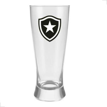 Imagem de Copo Tulipa Botafogo 300ml Vidro Personalizado Time de Futebol Present