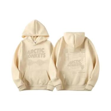 Imagem de Moletom Masculino Retro Rock Arctic Monkeys Com Capuz, Estampa De Álbu