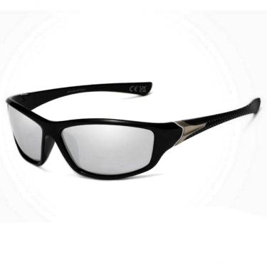 Imagem de Óculos De Sol Masculino Polarizado Clássico Esportivo Proteção Uv400 Cinza