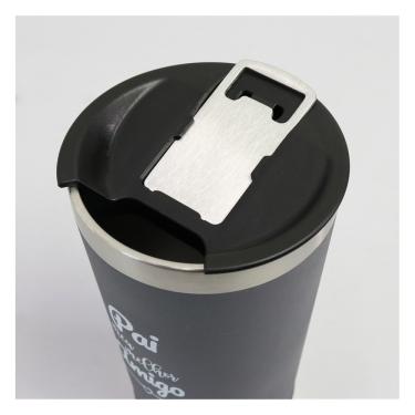 Imagem de Copo Térmico De Inox Com Tampa e Abridor 510ml "Frases Pai"