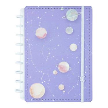 Imagem de CADERNO MEDIO PURPLE GALAXY BY GOCASE CADERNO INTELIGENTE