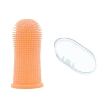 Imagem de Escova De Dentes De Silicone Super Macia Para Cães E Gatos, Não Tóxica